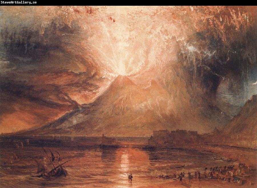 J.M.W. Turner Mount Vesuvius in Eruption